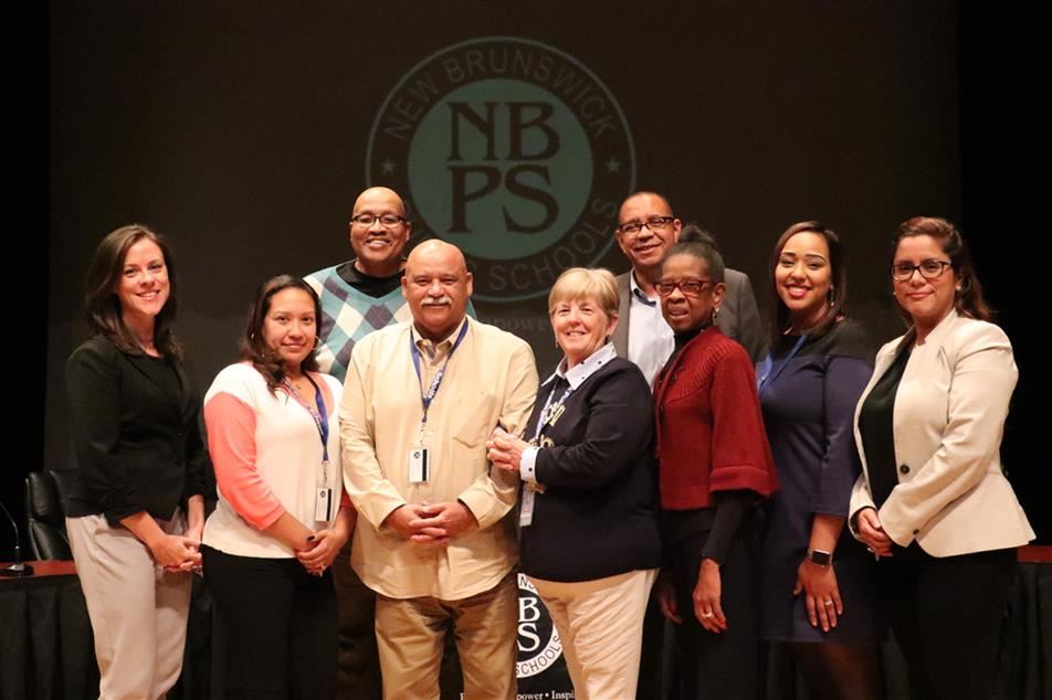 Board Members Onstage
